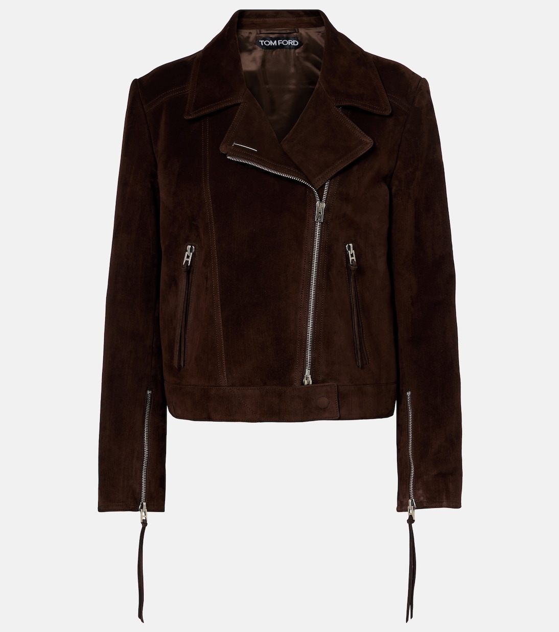 Suede biker jacket | Tom Ford
