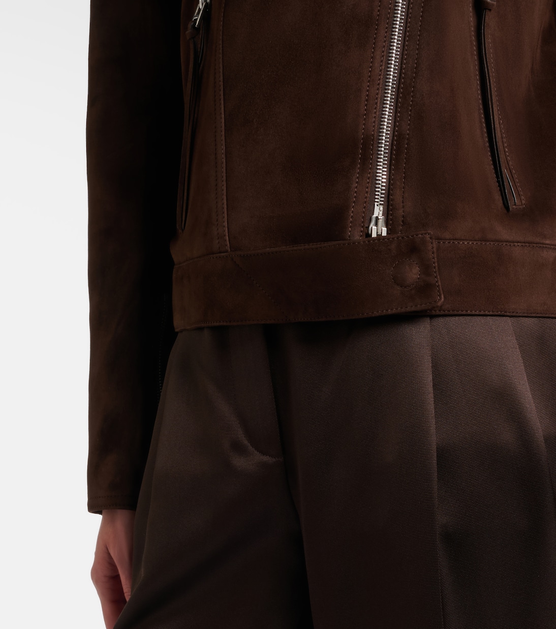 Suede biker jacket | Tom Ford
