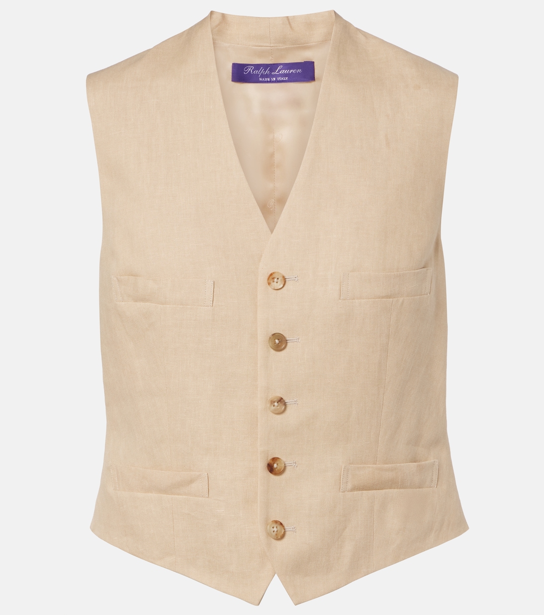Jaiden linen vest | Ralph Lauren Collection
