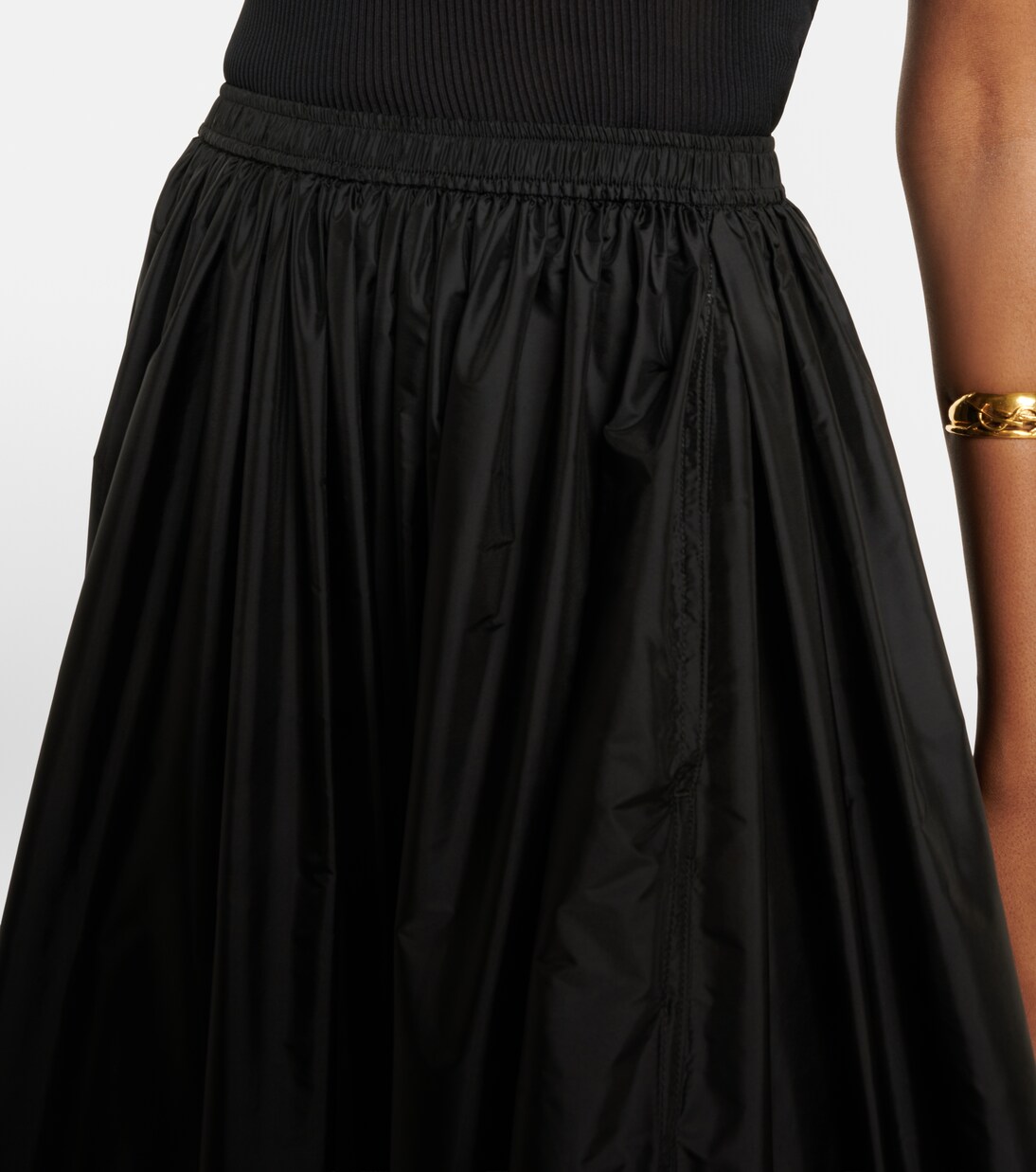 Ruffled maxi skirt | Saint Laurent