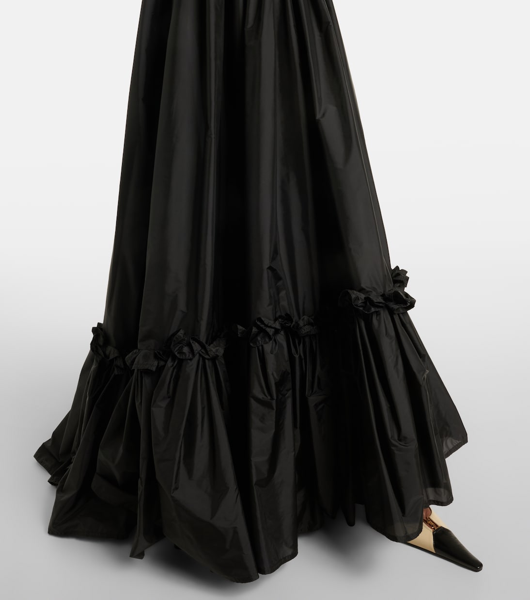 Ruffled maxi skirt | Saint Laurent