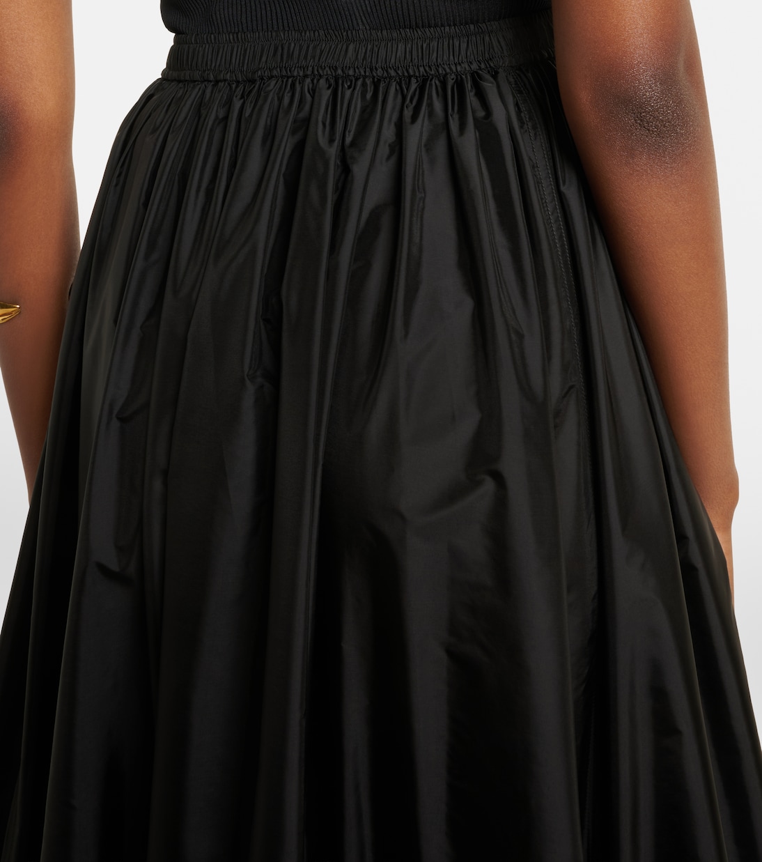 Ruffled maxi skirt | Saint Laurent