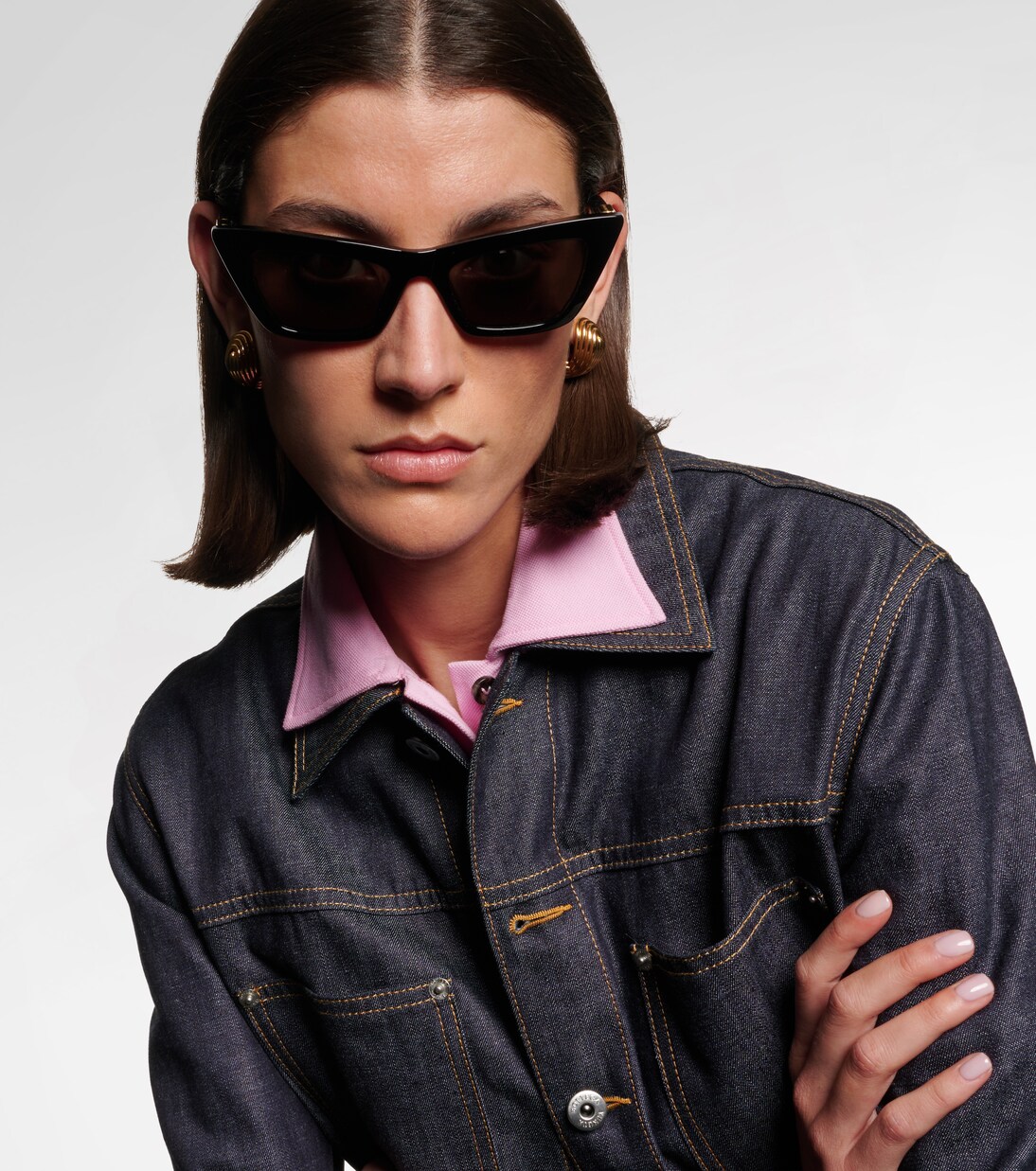 Cat-Eye-Sonnenbrille Snap | Bottega Veneta