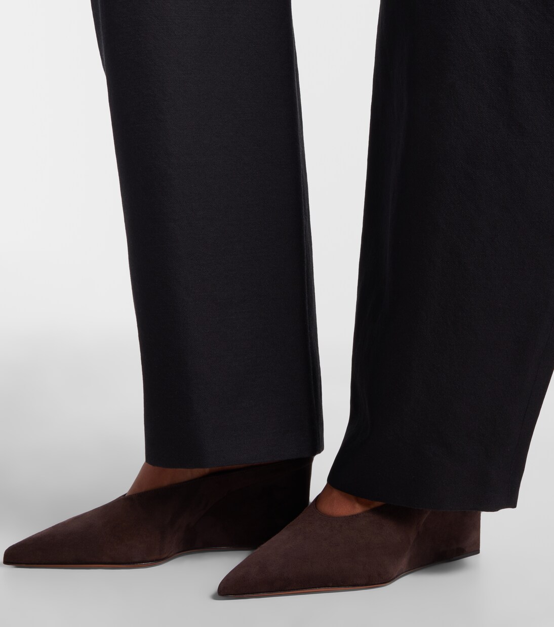 Cube suede wedge mules | Alaïa