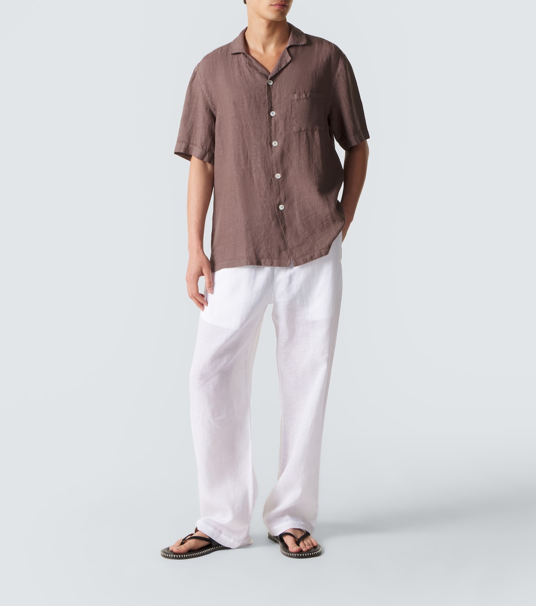 Camisa bowling de lino | Fedeli