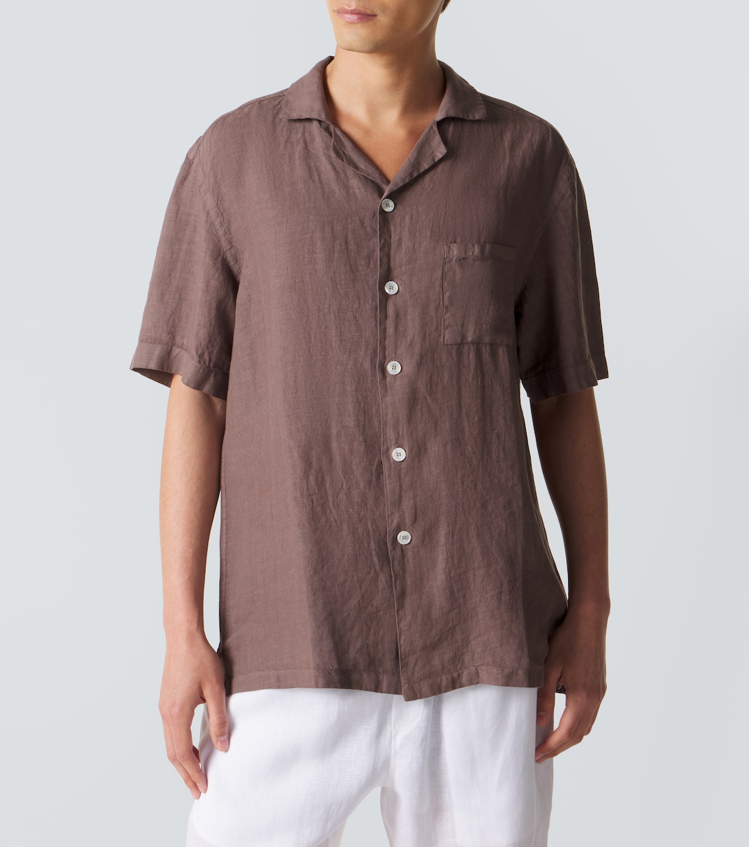 Camisa bowling de lino | Fedeli