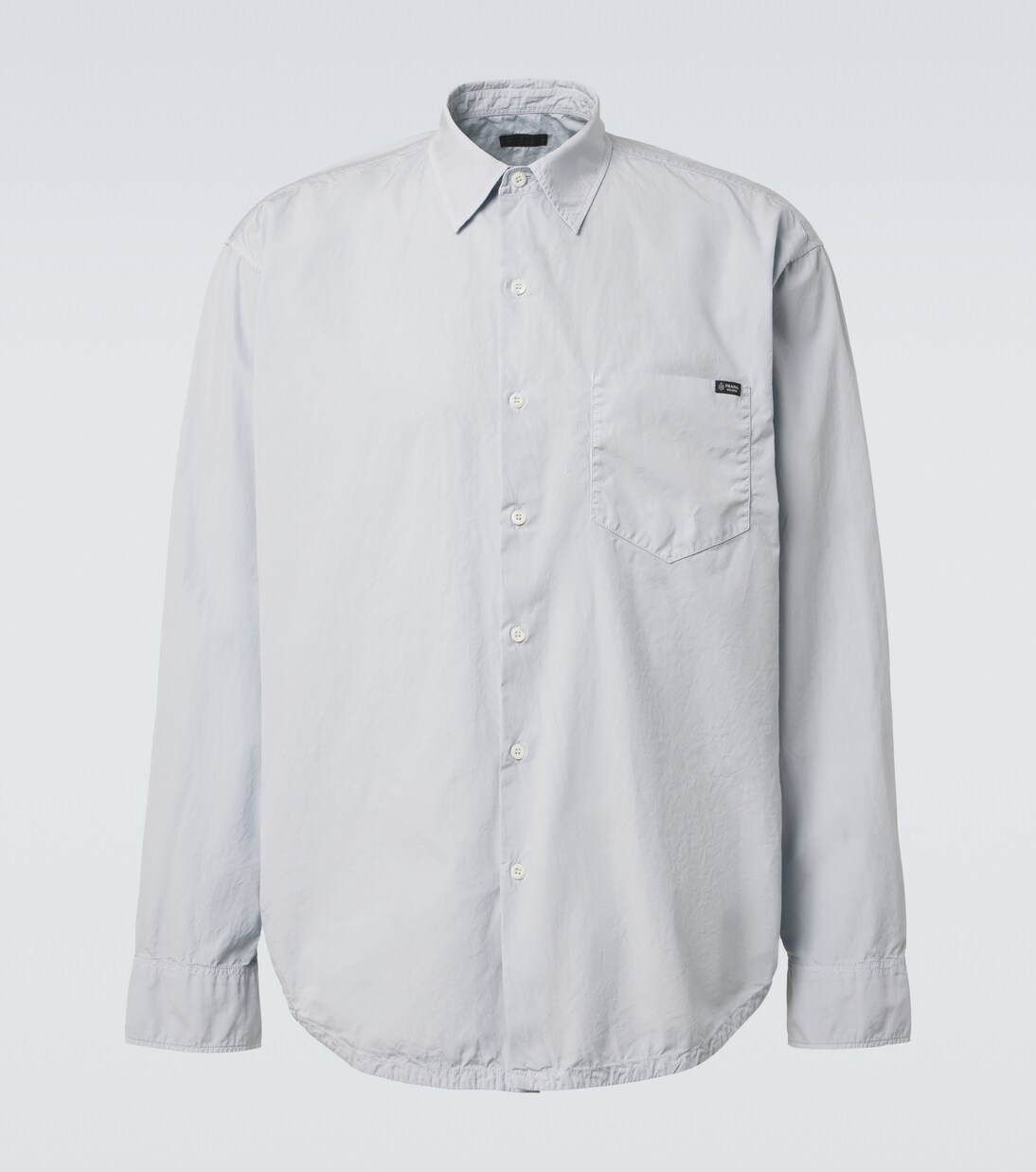 Cotton poplin shirt | Prada