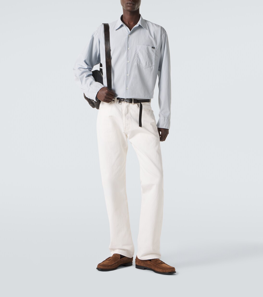 Cotton poplin shirt | Prada