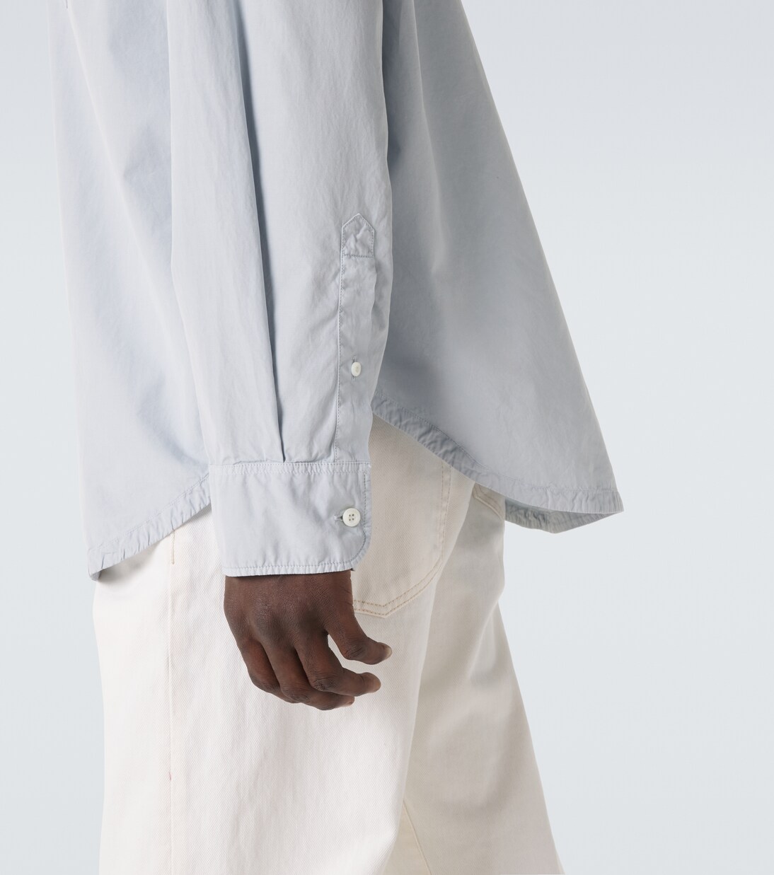 Cotton poplin shirt | Prada