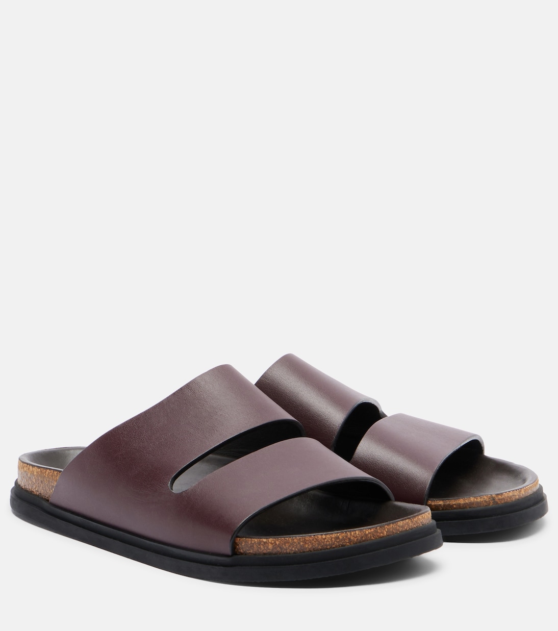 Band leather slides | The Row