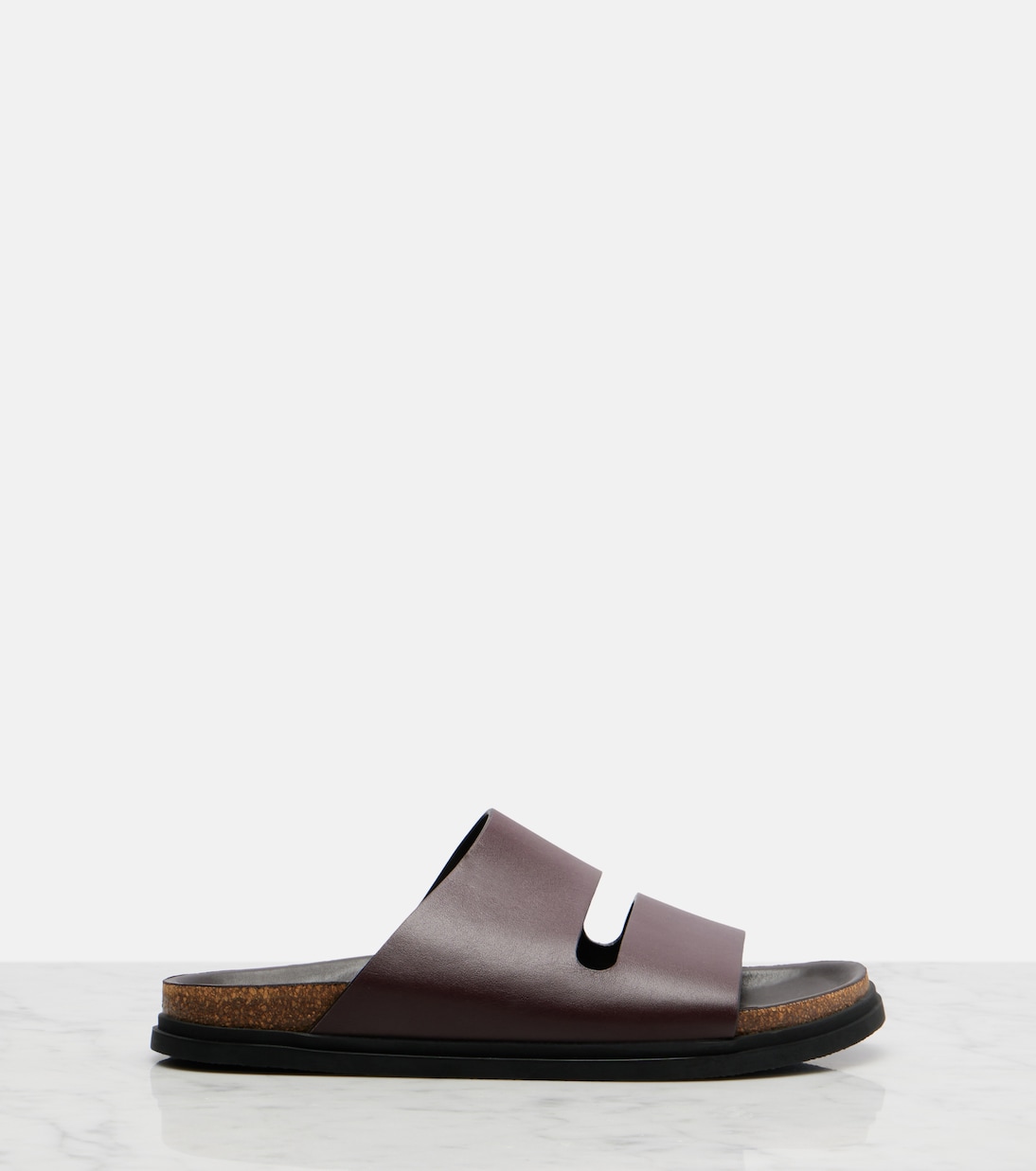 Band leather slides | The Row