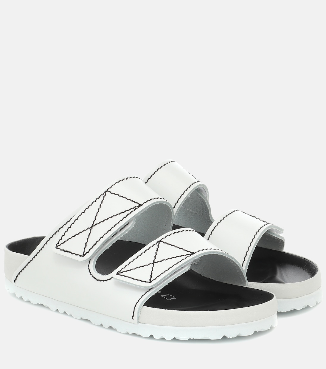 X Birkenstock Sandalen aus Leder | Proenza Schouler