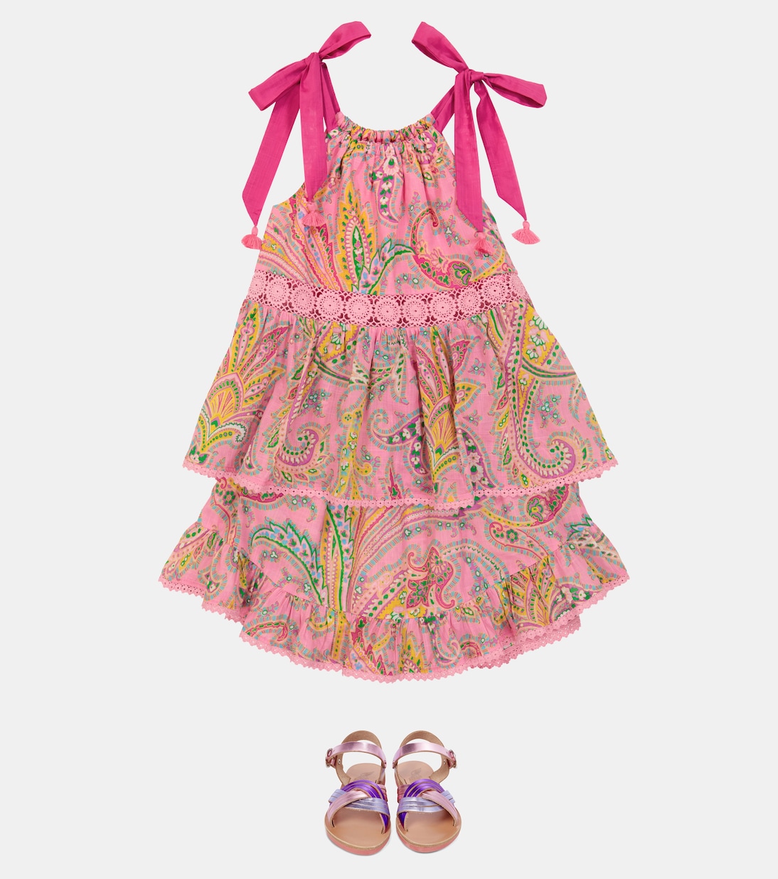 Teddy flounce skirt | Zimmermann Kids