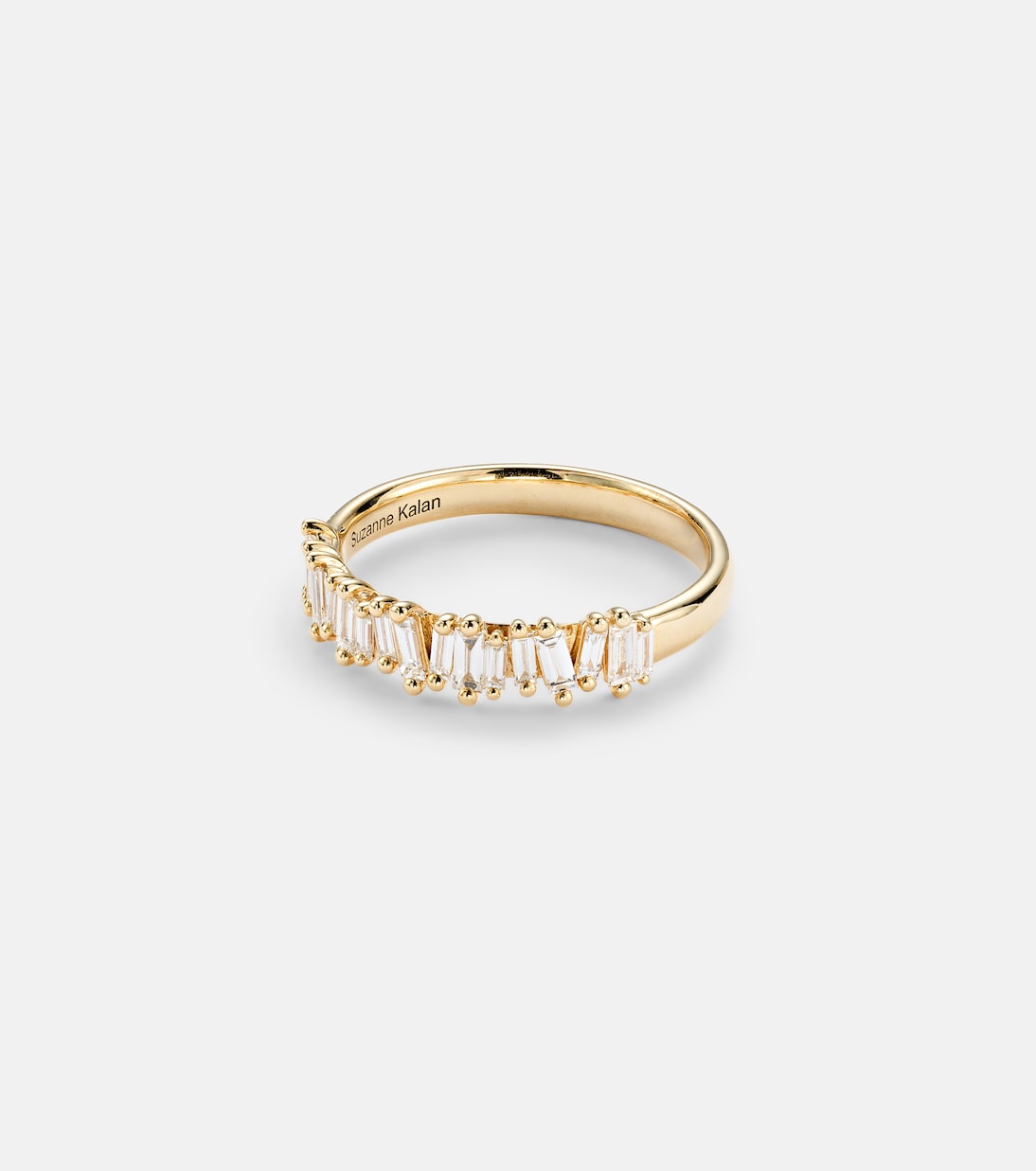 Fireworks 18kt gold ring with diamonds | Suzanne Kalan