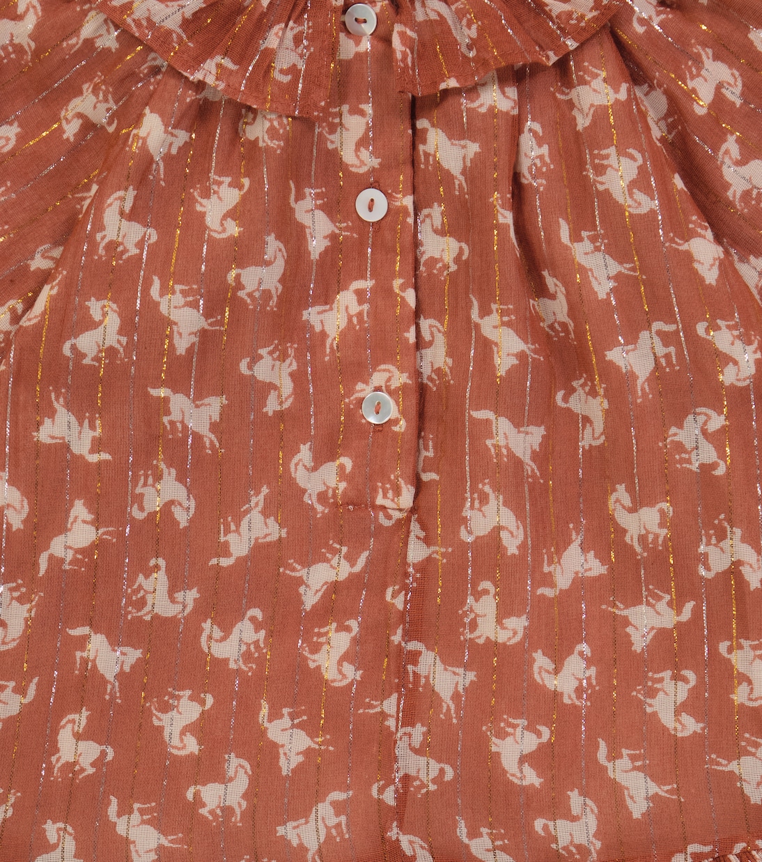 Baby Corinne cotton-blend dress | Molo