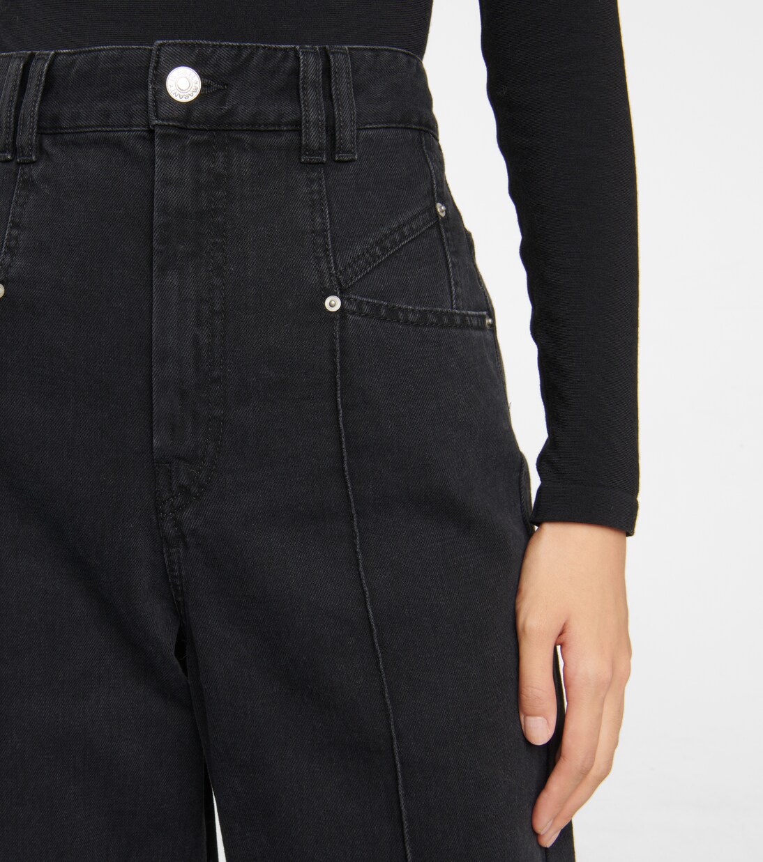 Darlezi high-rise wide-leg jeans | Isabel Marant
