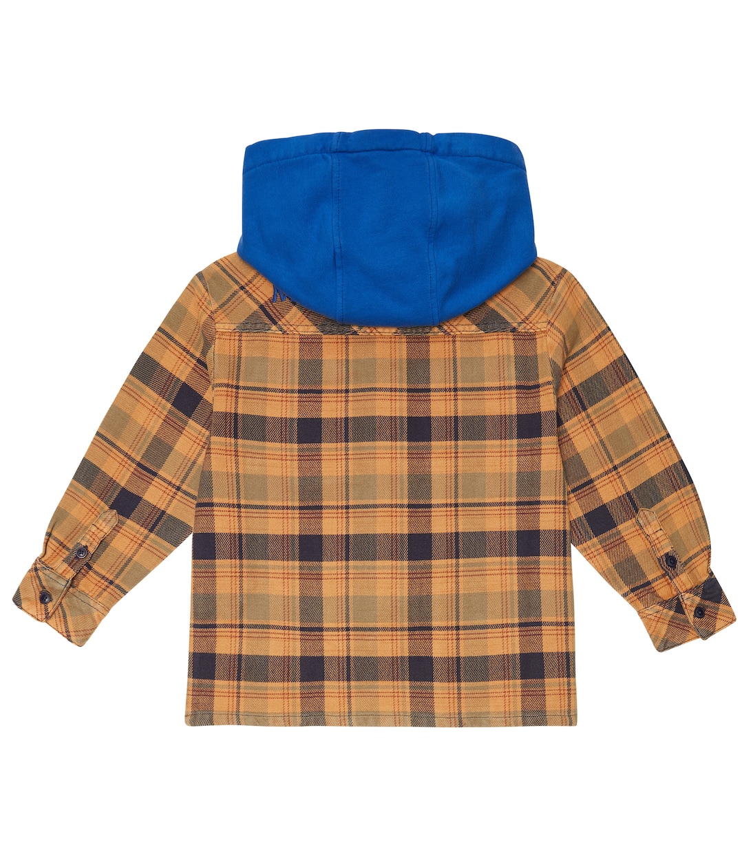 Checked hooded jacket | Marc Jacobs Kids
