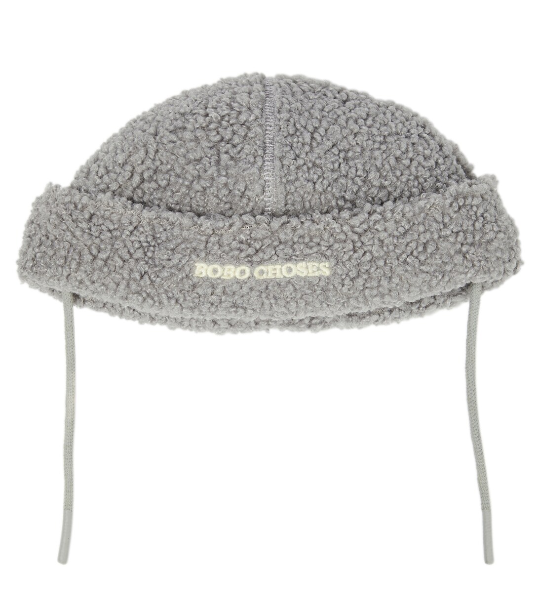 Baby logo faux shearling beanie | Bobo Choses