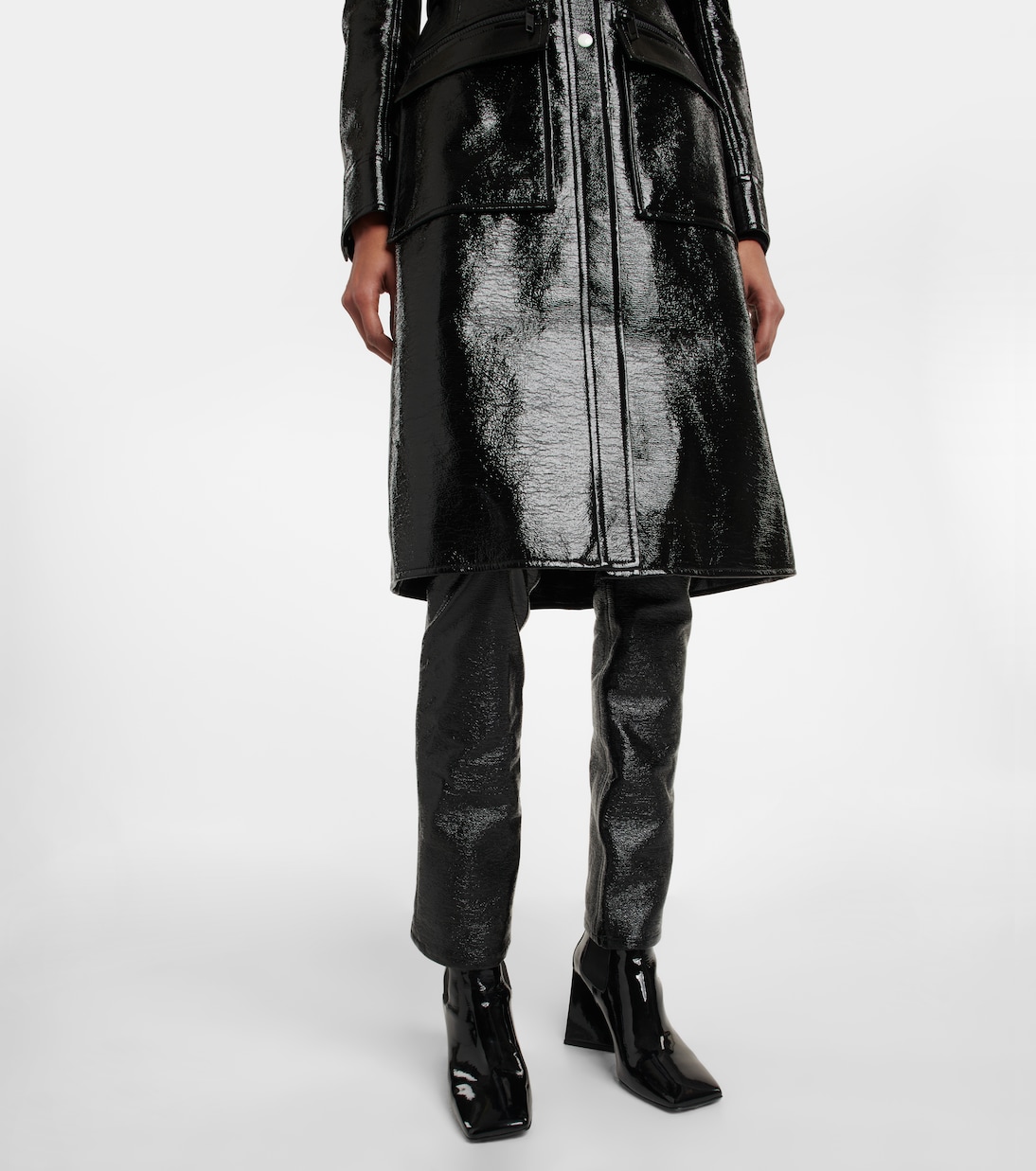 Trenchcoat aus einem Baumwollgemisch | Courrèges