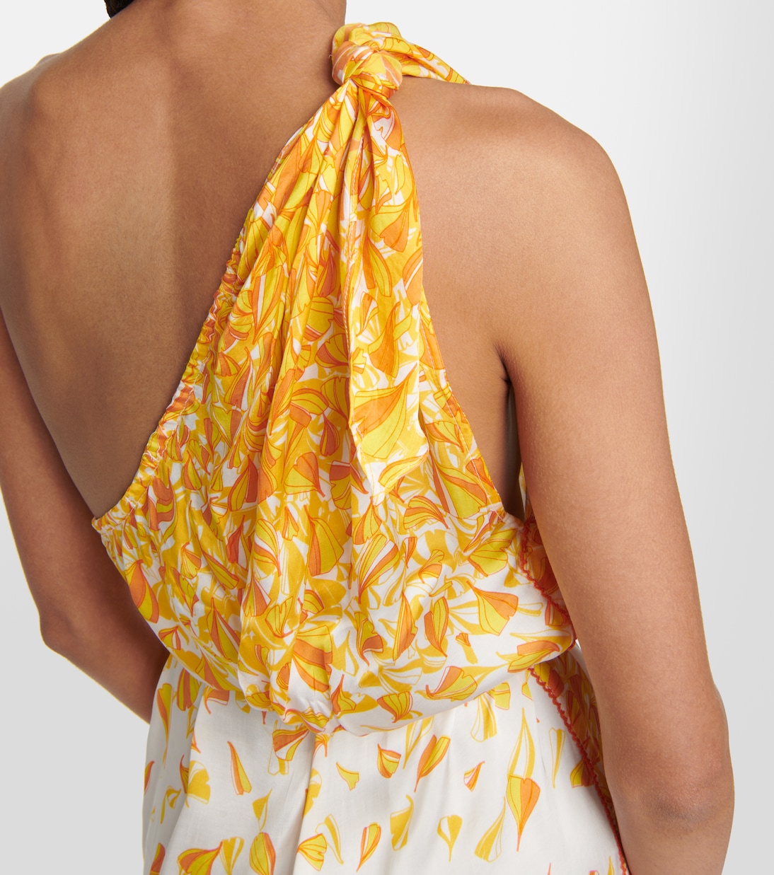 Robe longue Isabelle asymétrique | Poupette St Barth