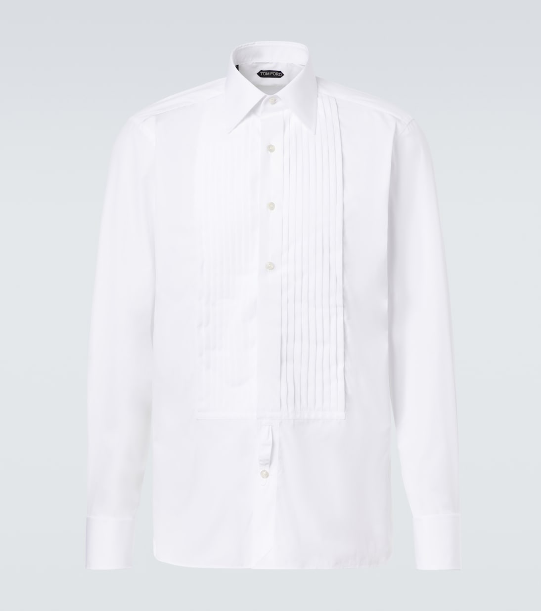 Cotton voile tuxedo shirt | Tom Ford