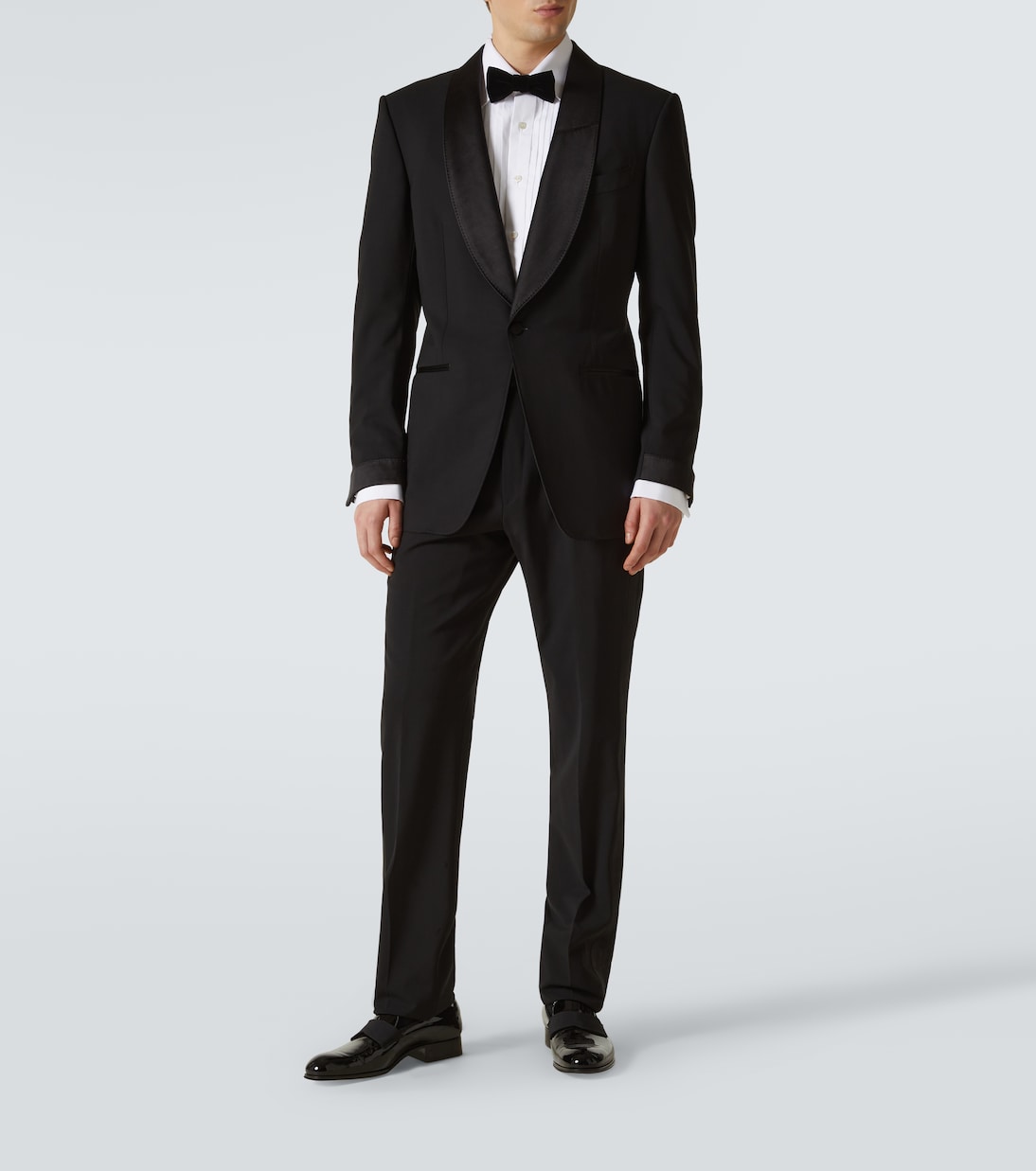 Cotton voile tuxedo shirt | Tom Ford