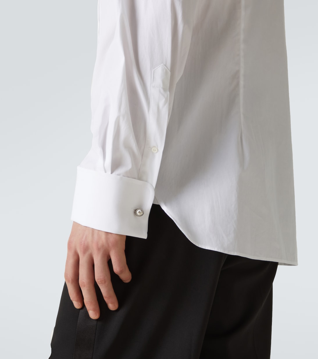 Cotton voile tuxedo shirt | Tom Ford