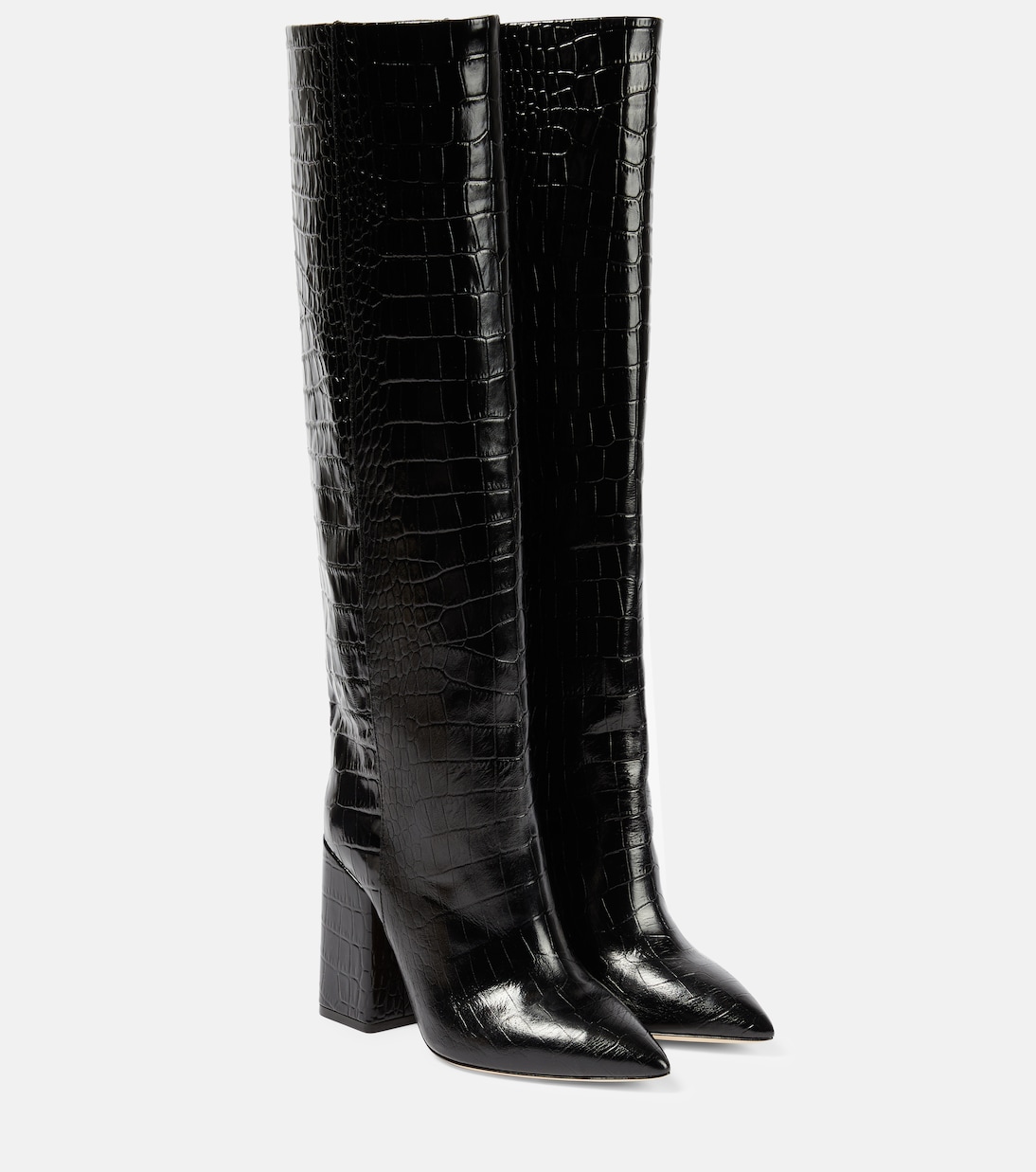 Anja leather knee-high boots | Paris Texas