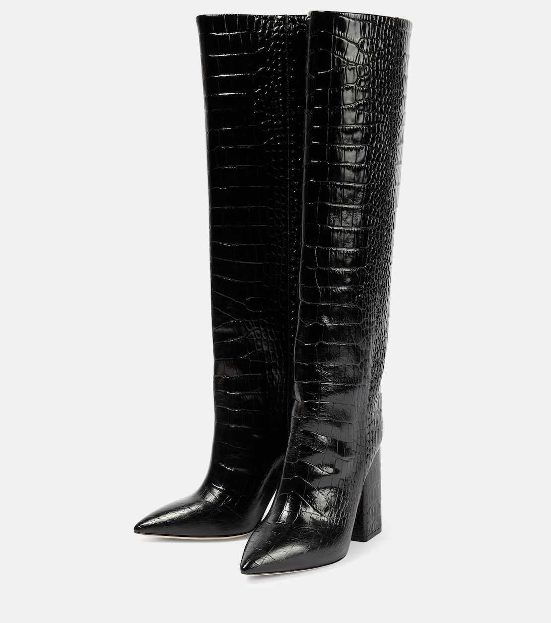 Anja leather knee-high boots | Paris Texas