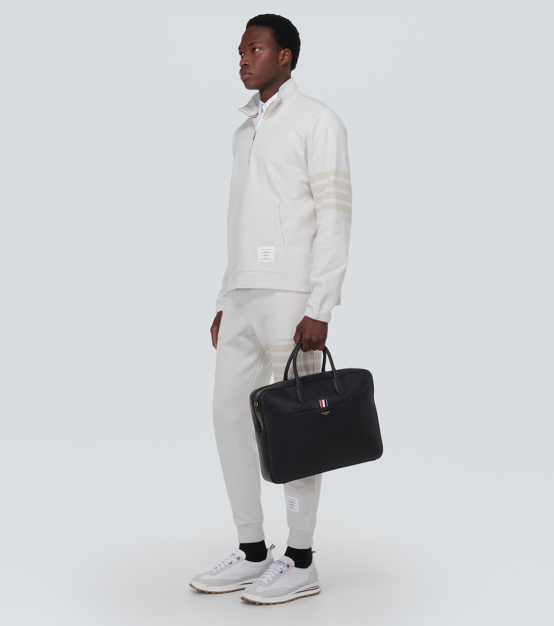 Loopback cotton sweatshirt | Thom Browne