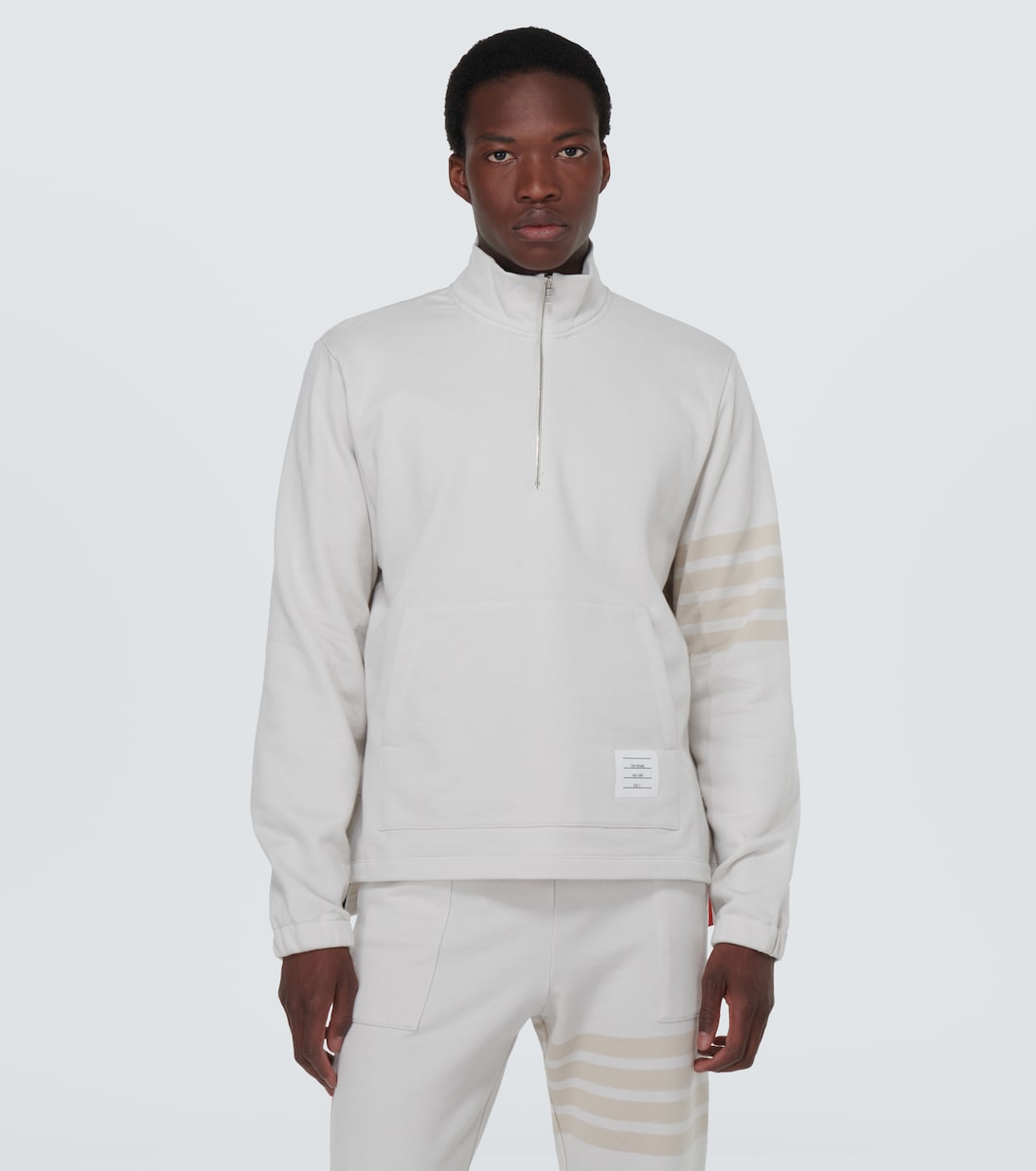 Loopback cotton sweatshirt | Thom Browne