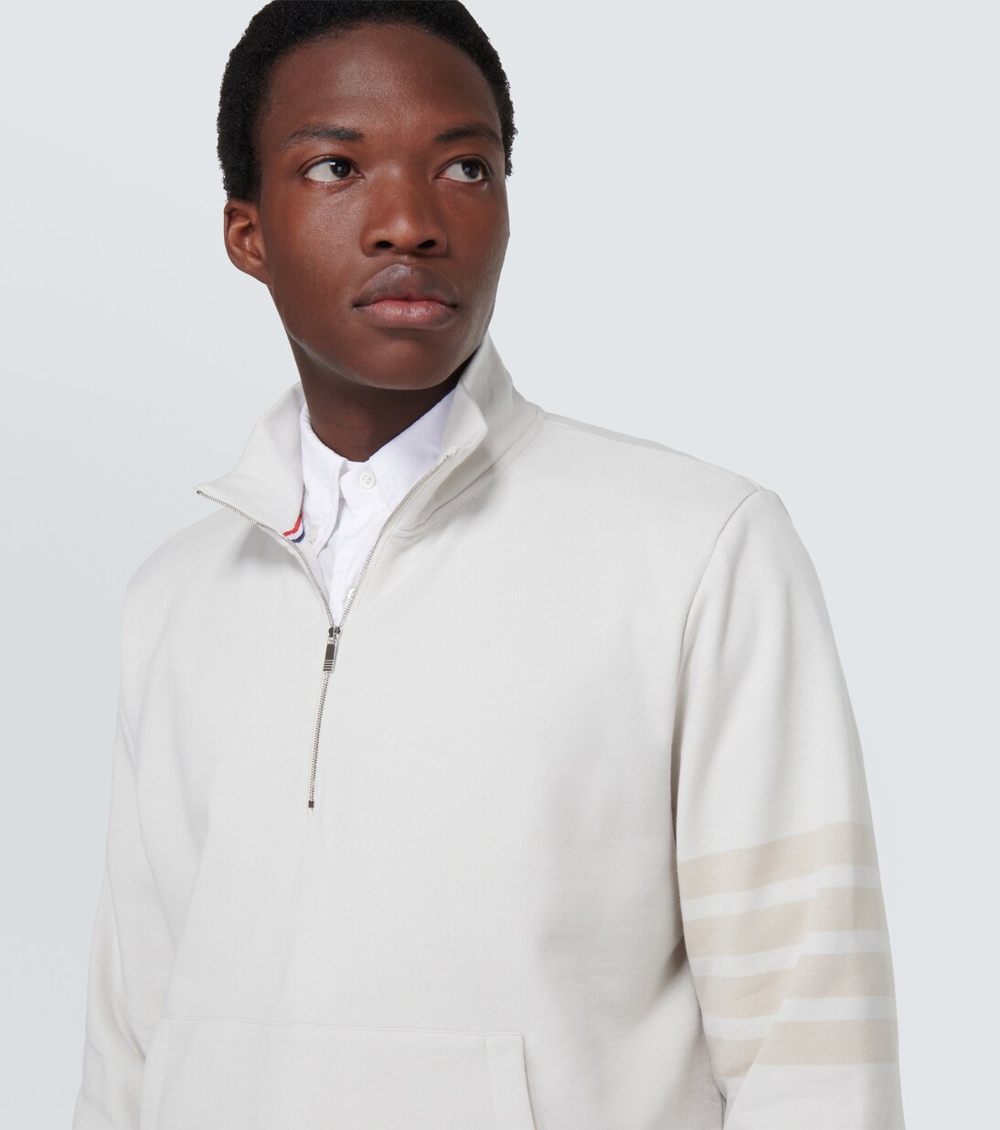 Loopback cotton sweatshirt | Thom Browne