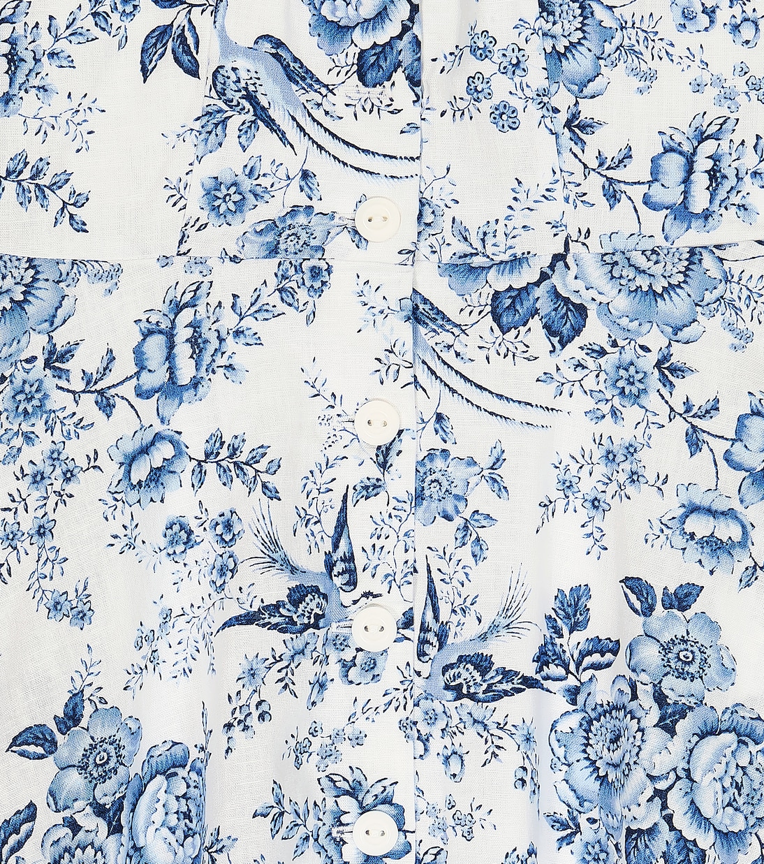 Floral linen and cotton dress | Polo Ralph Lauren Kids