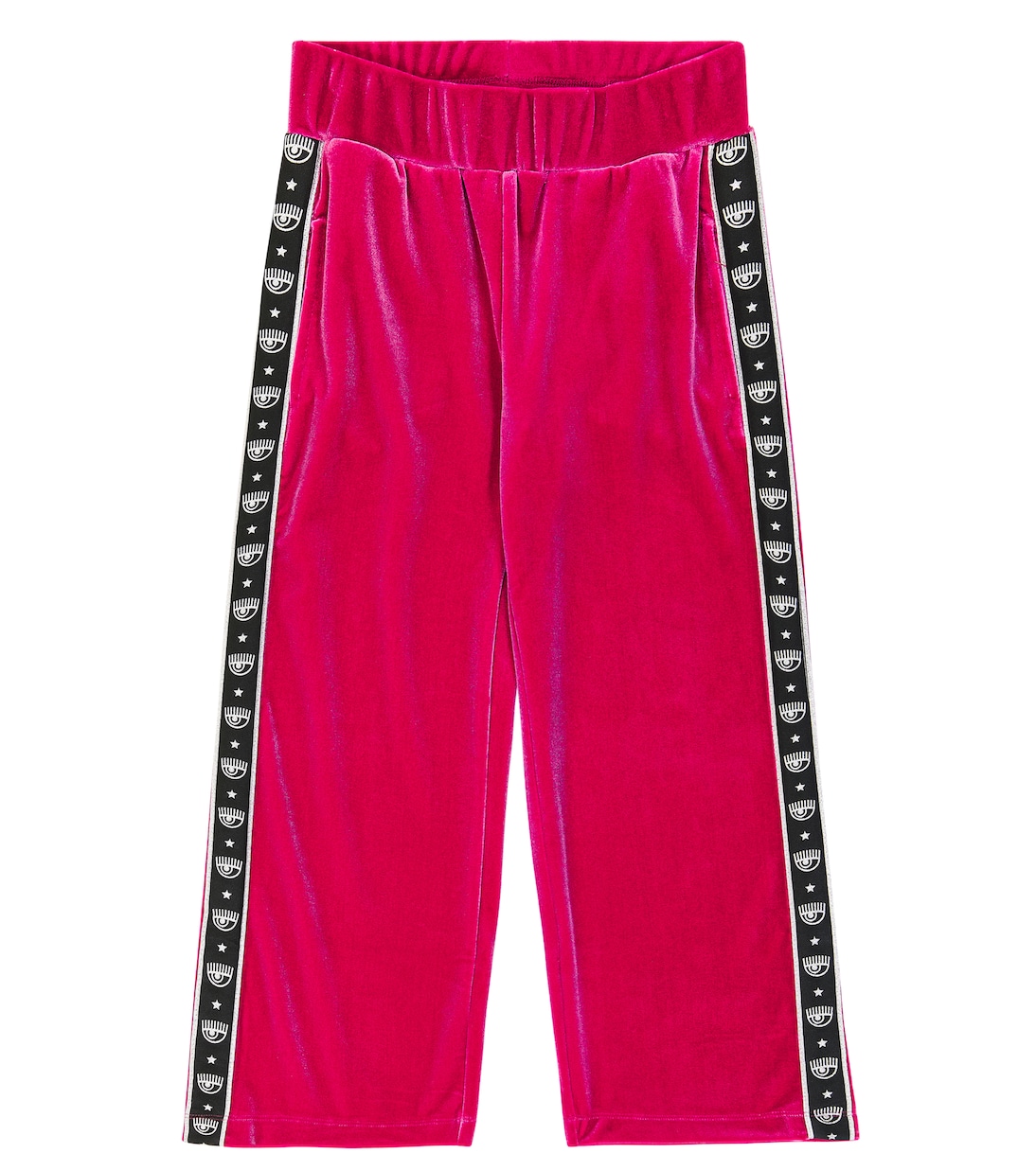 x Chiara Ferragni velvet pants | Monnalisa