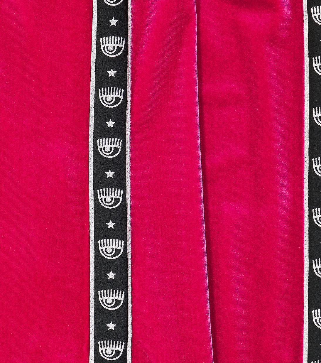 x Chiara Ferragni velvet pants | Monnalisa