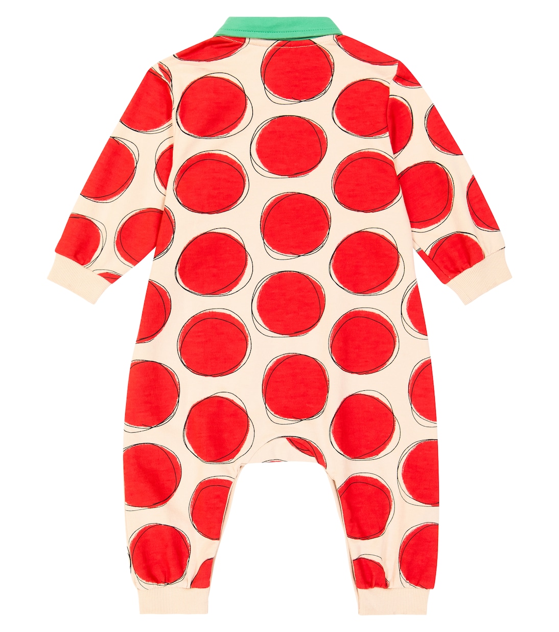 Baby printed cotton jersey onesie | Jellymallow