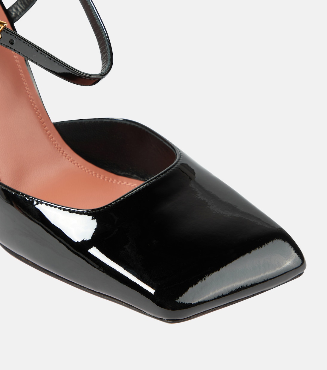 Charlotte 95 patent leather pumps | Amina Muaddi
