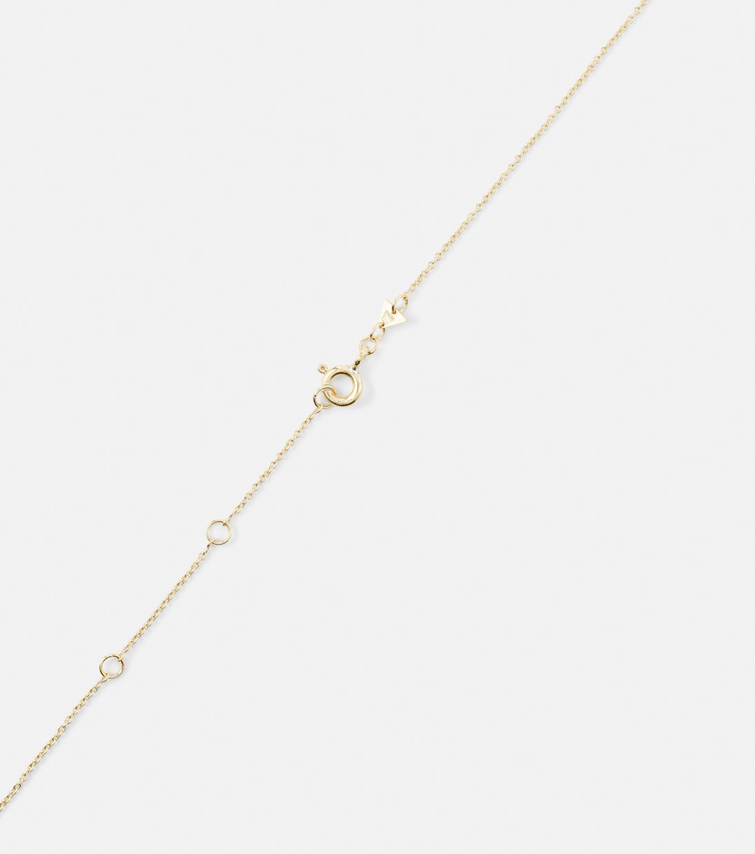 Halskette Bi Maxi aus 9kt Gelbgold mit Citrin und Chrysopras | Aliita