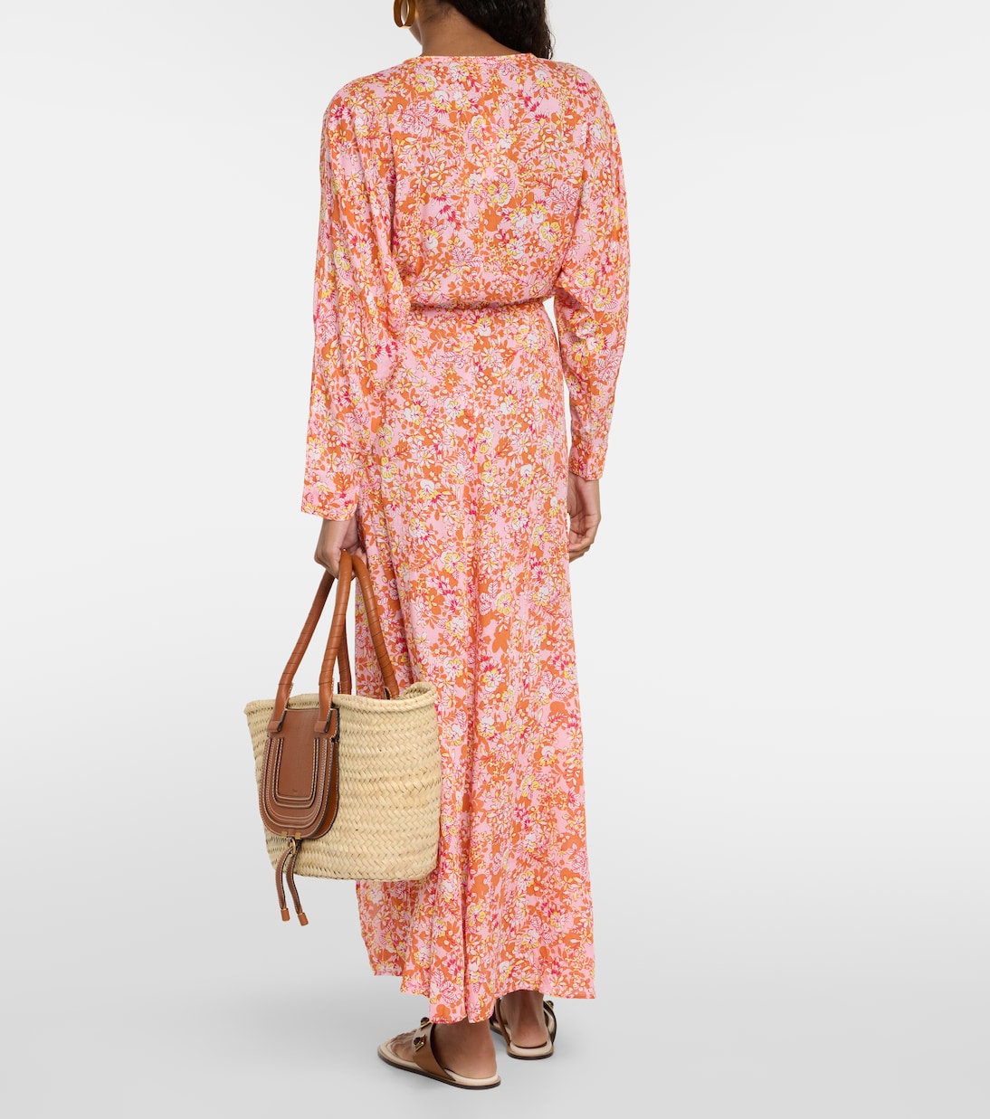 Bedrucktes Maxikleid Ilona | Poupette St Barth