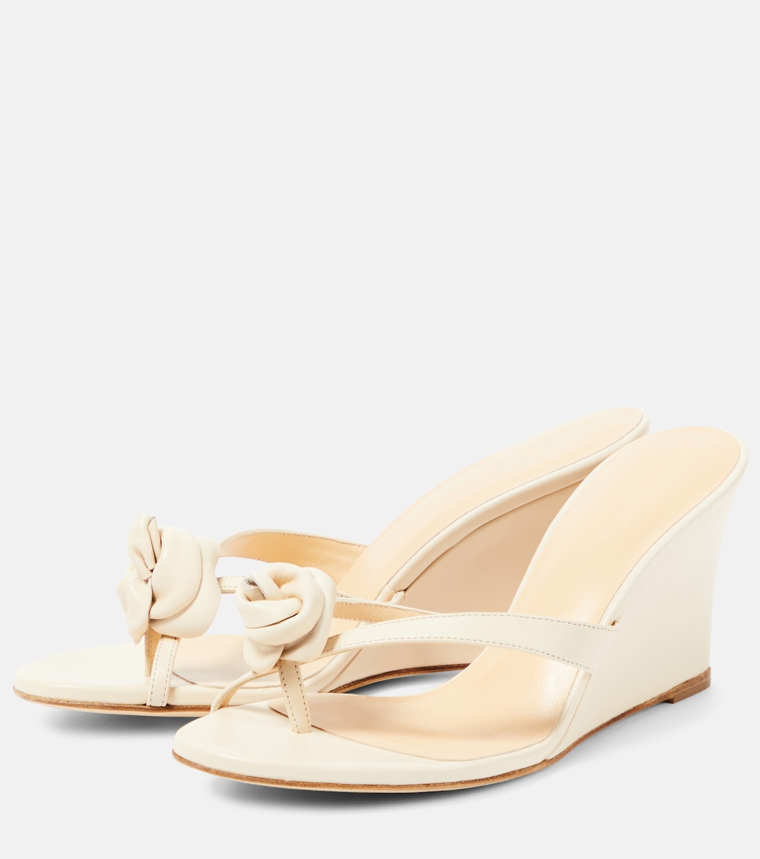 Wedge-Sandalen aus Leder | Magda Butrym