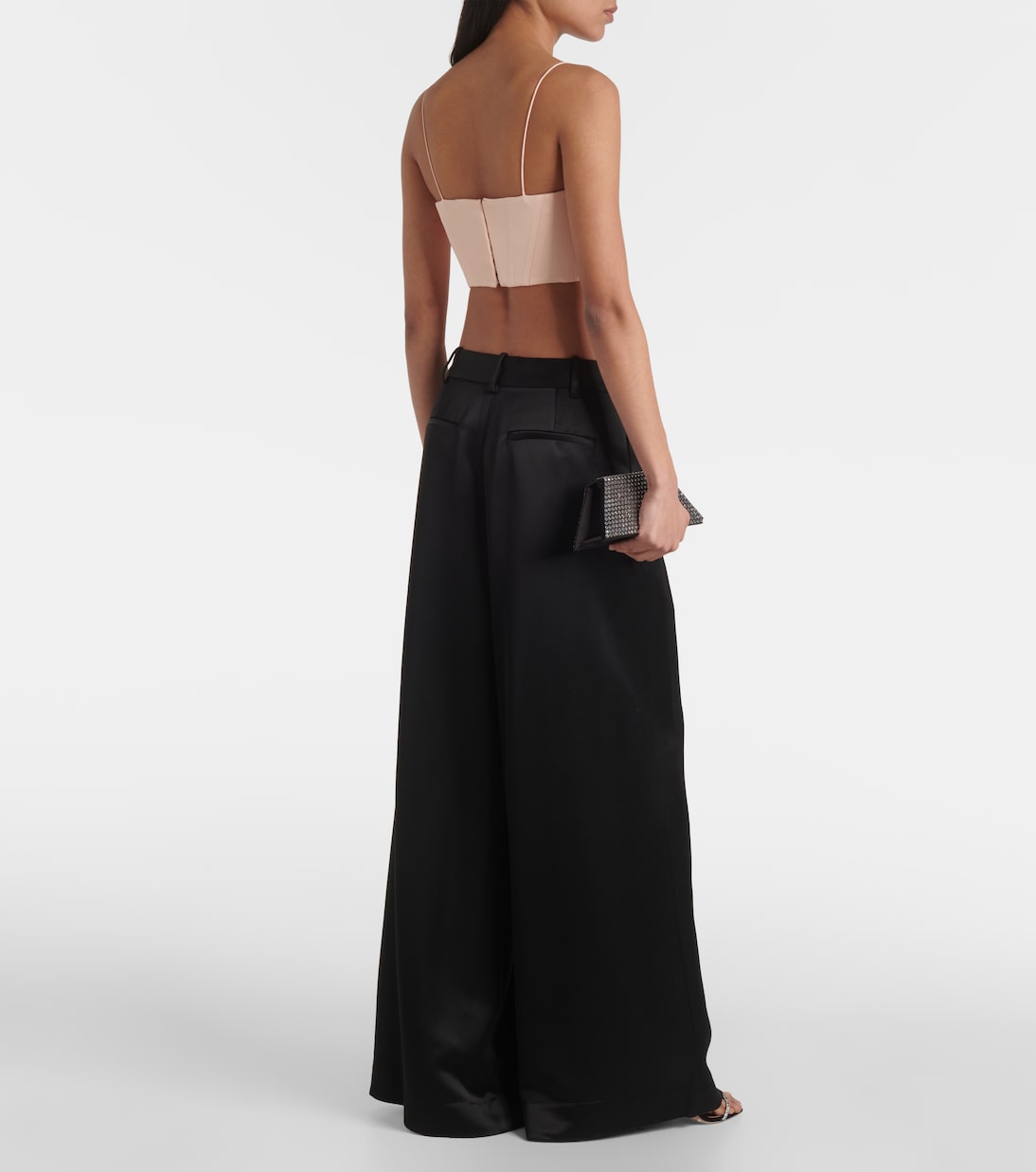 Bustier-Top aus Satin | Alex Perry