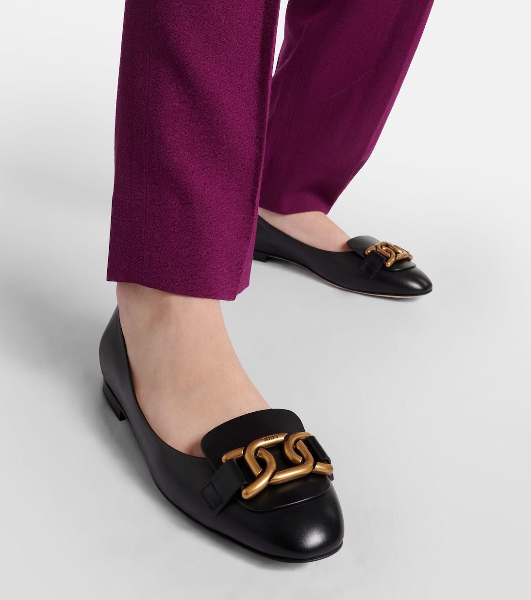 Kate leather ballet flats | Tod's