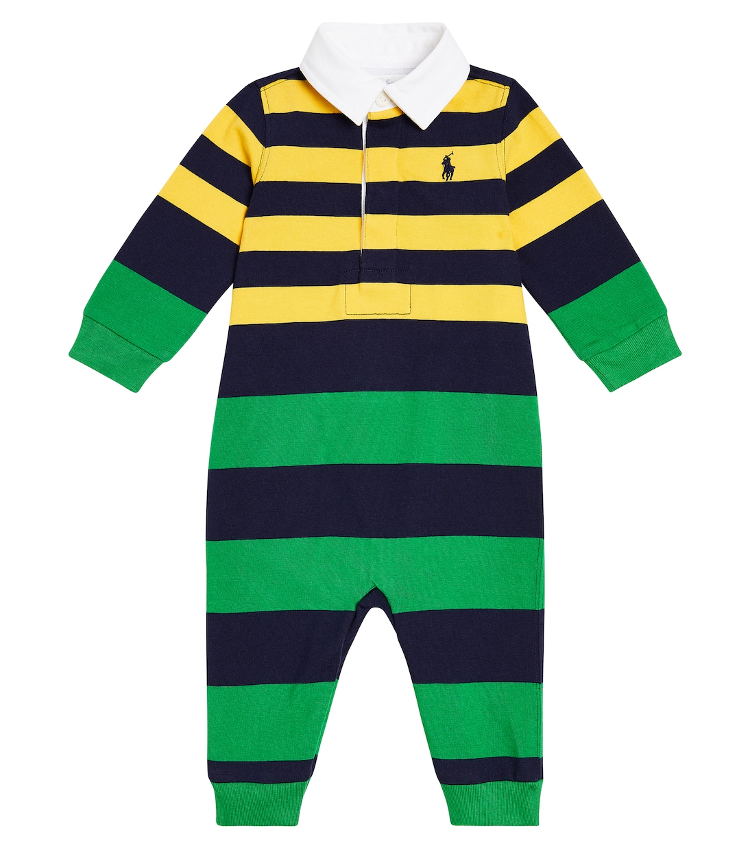 Baby striped cotton onesie | Polo Ralph Lauren Kids