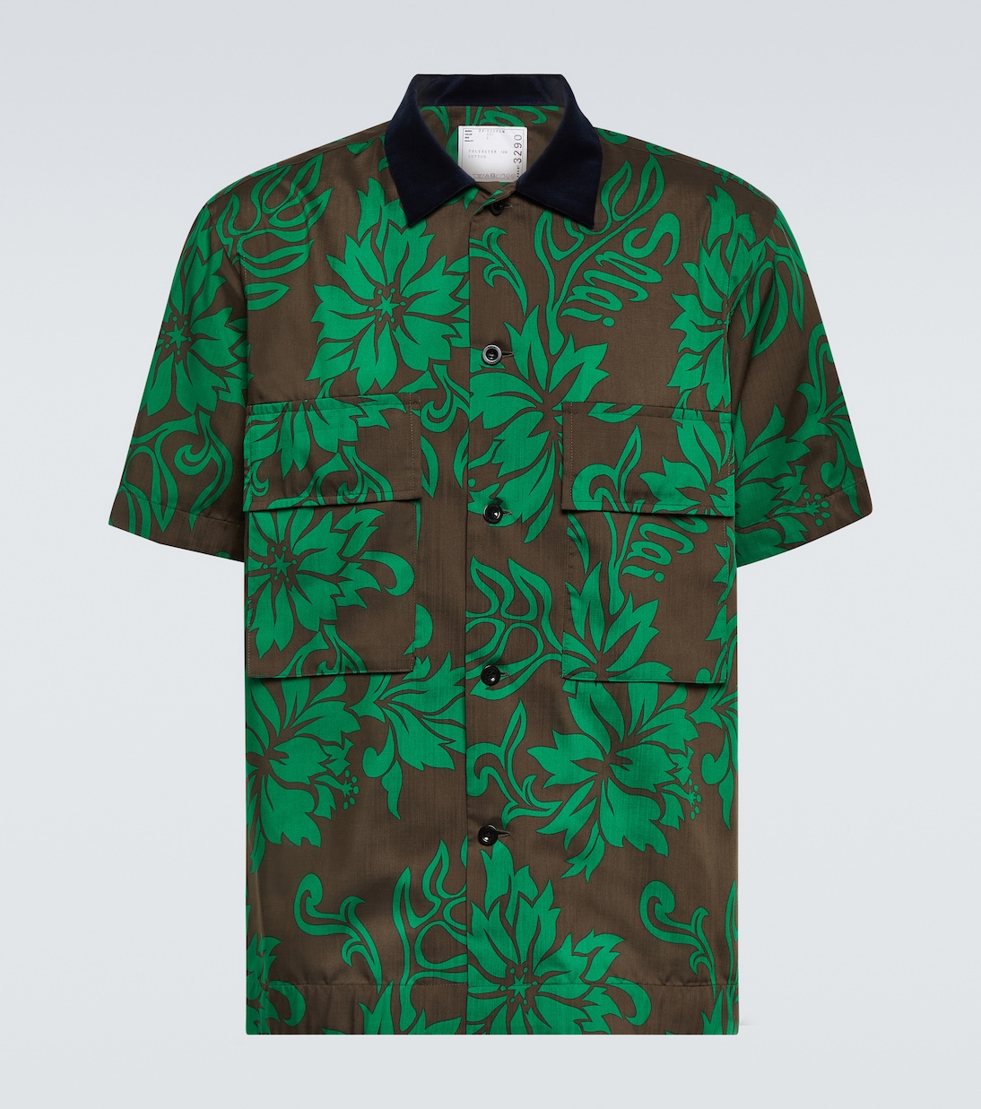 Floral bowling shirt | Sacai