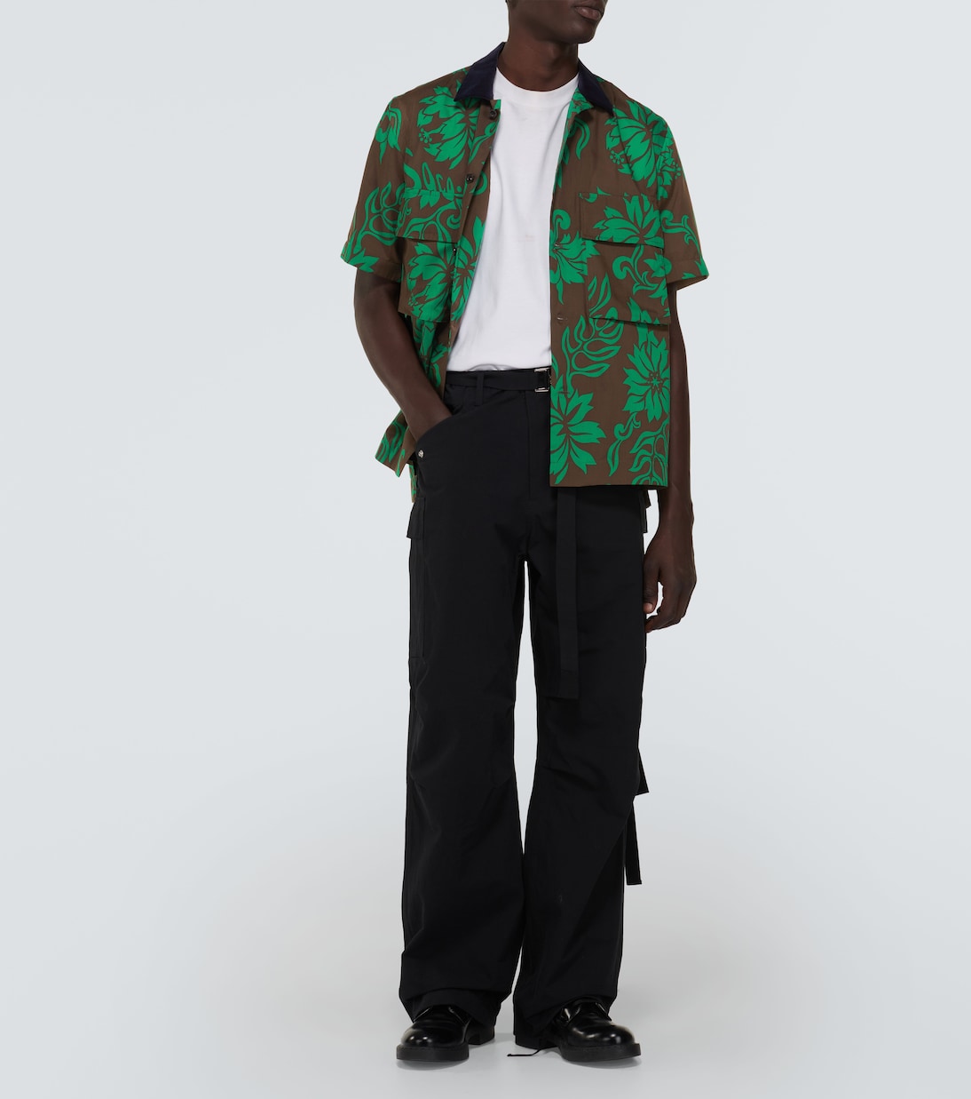 Floral bowling shirt | Sacai