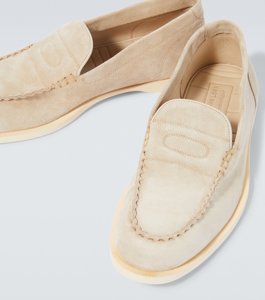 Pace suede loafers | John Lobb