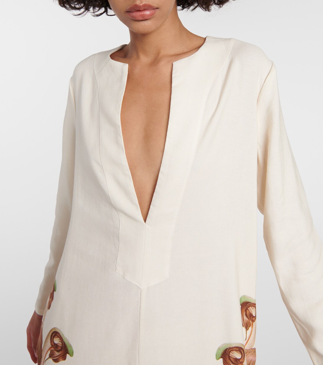 Bedrucktes Maxikleid Arisaema | Adriana Degreas