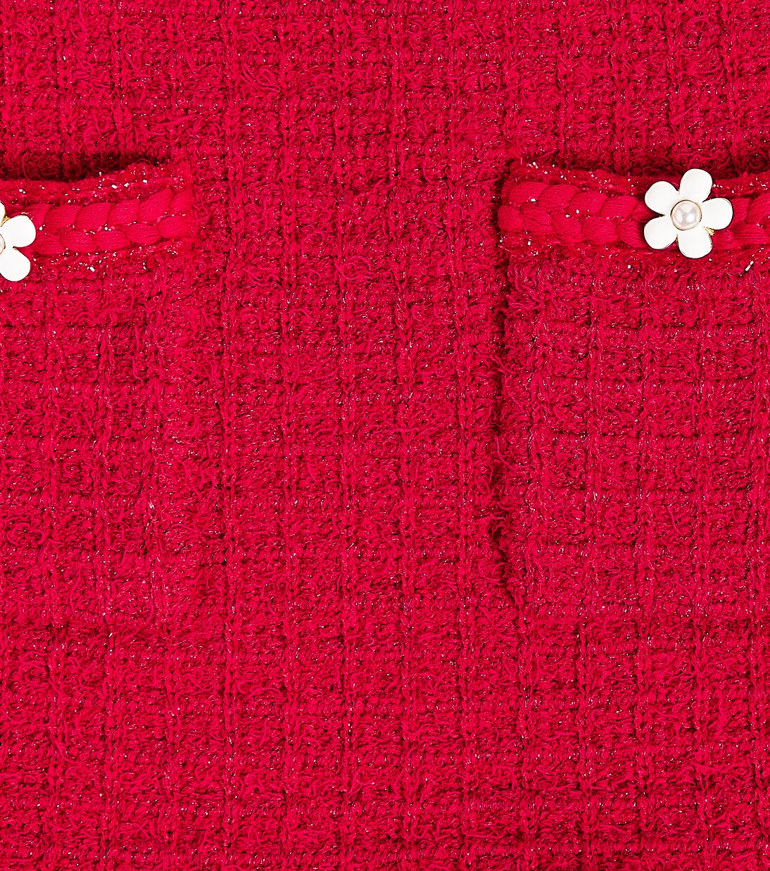 Embellished peplum tweed skirt | Self-Portrait Kids