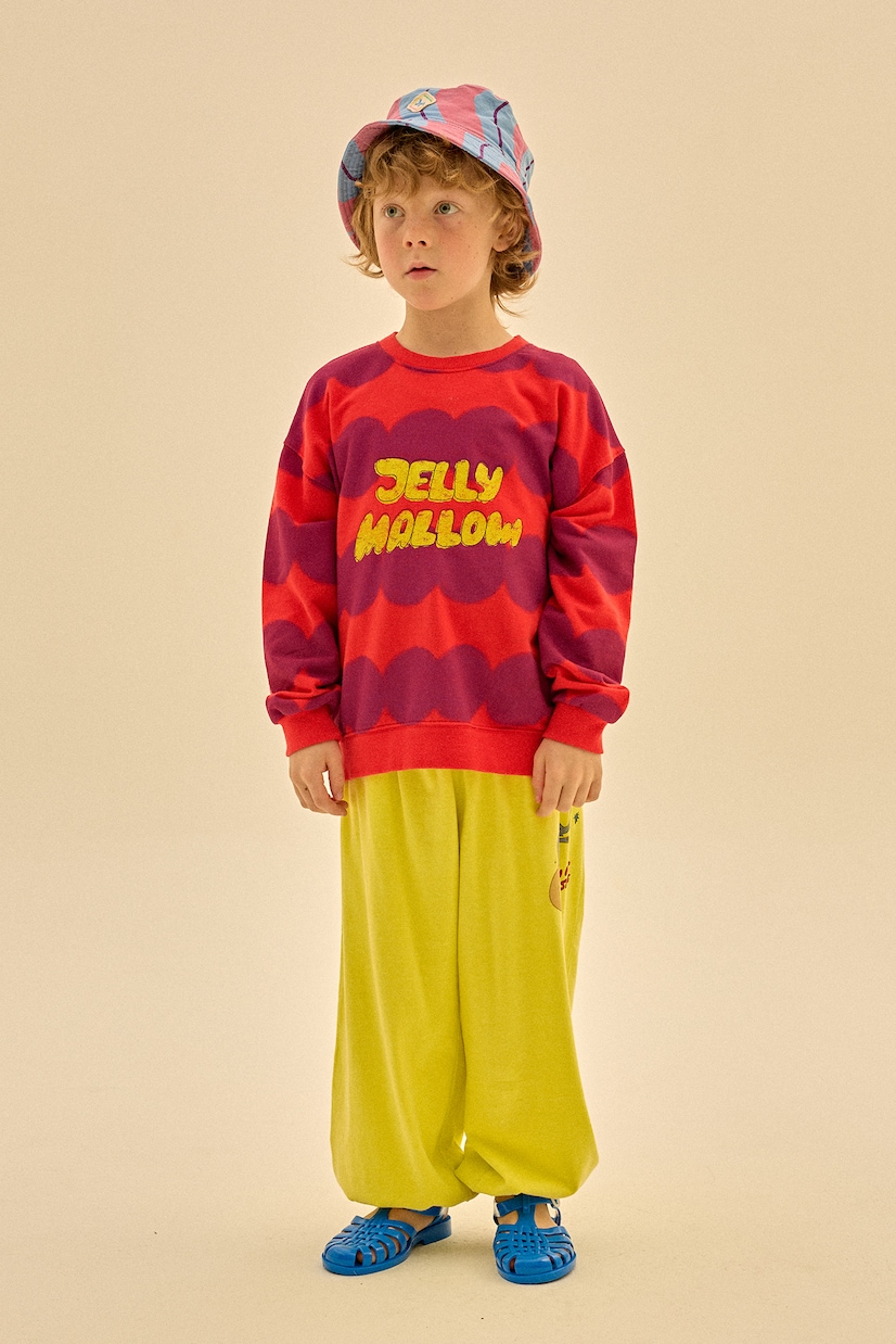 Dot cotton jersey sweatshirt | Jellymallow