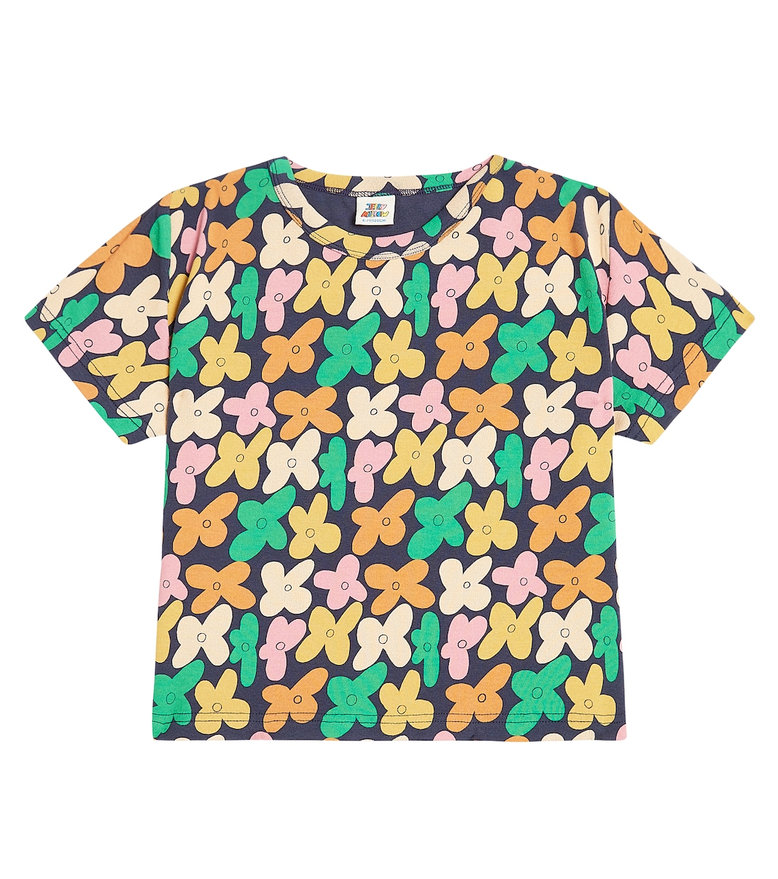 T-shirt Flower Field in misto cotone | Jellymallow